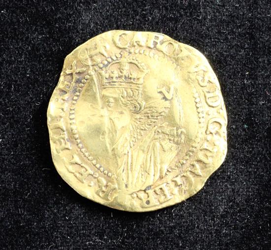 Charles I gold crown, 2.2 grams.